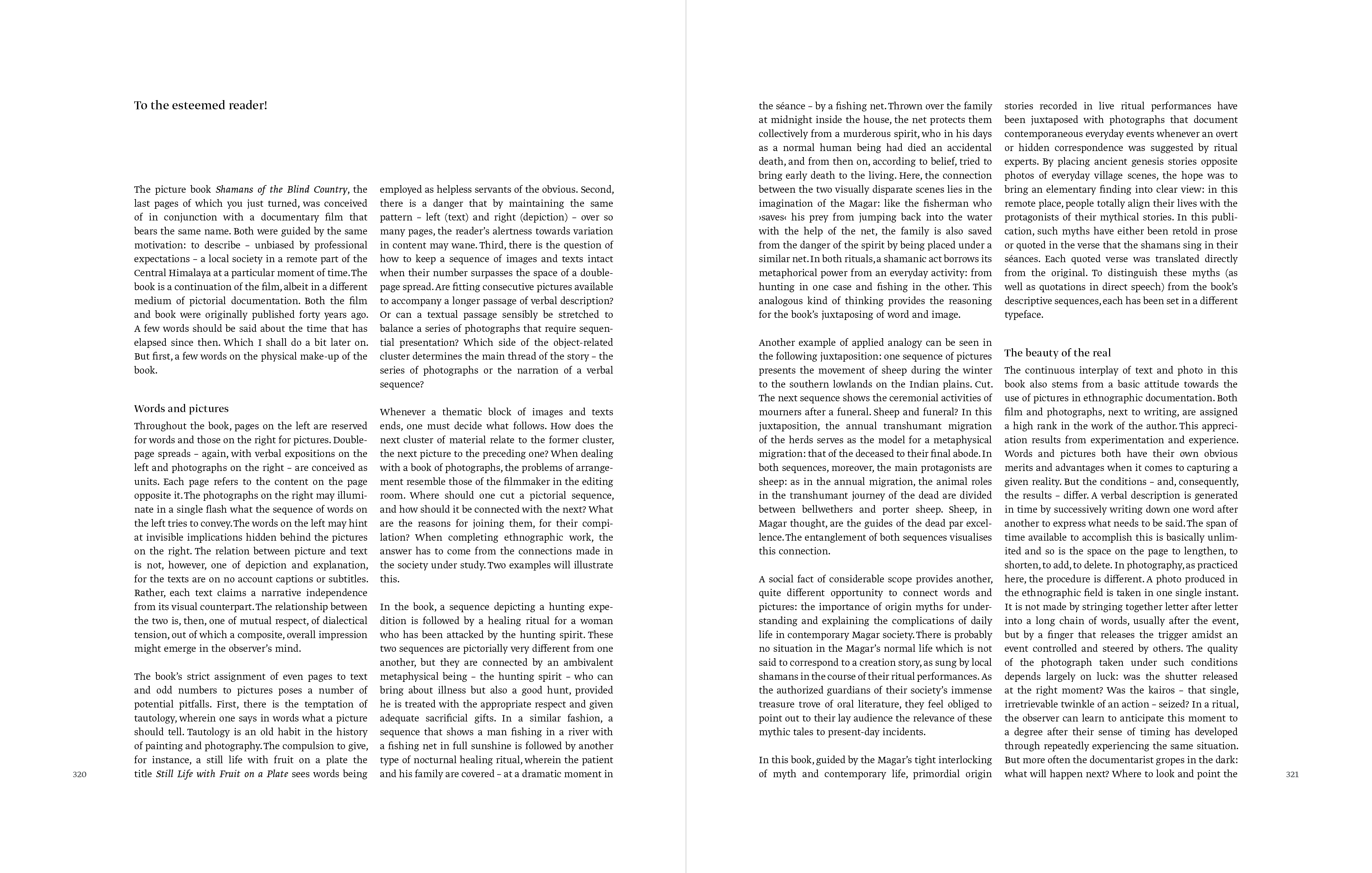 Galerie Buchholz | Michael Oppitz – Shamans of the Blind Country – 320321