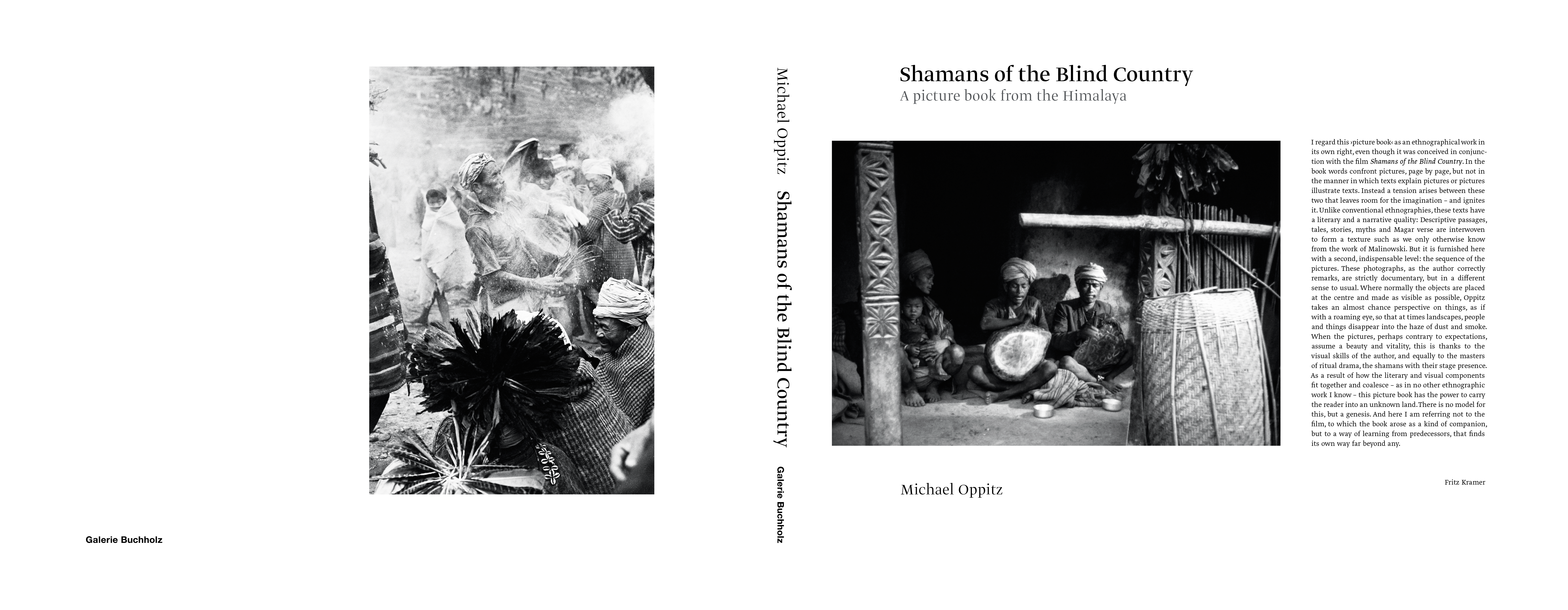 Galerie Buchholz | Michael Oppitz – Shamans of the Blind Country – Cover